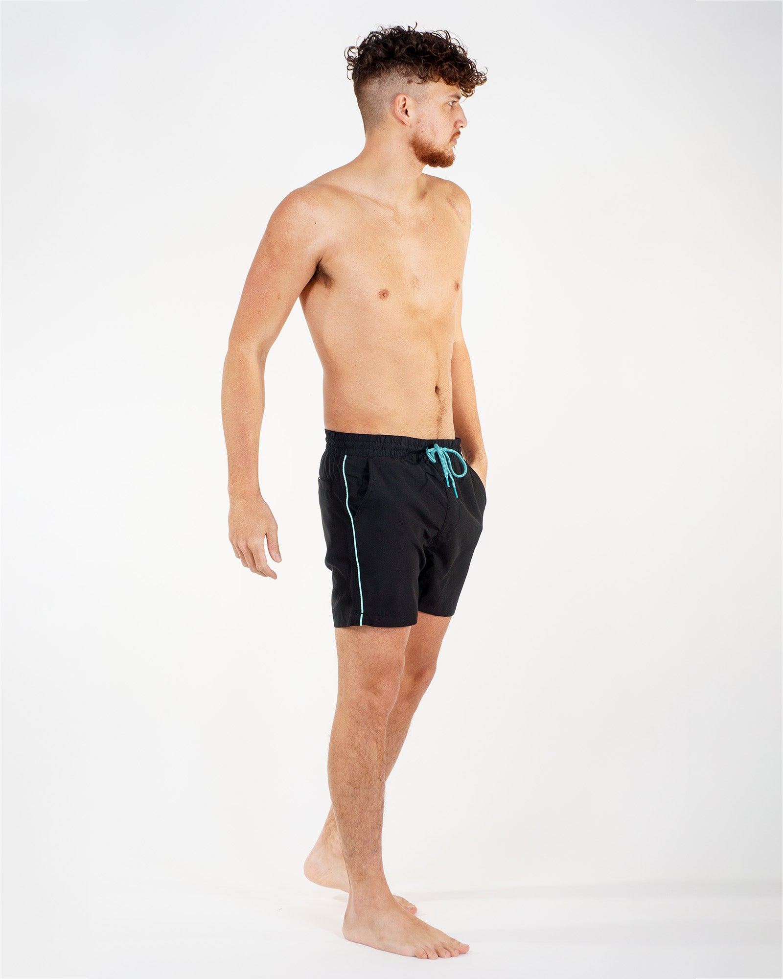 Maillot de bain Threadbare Pipe Noir