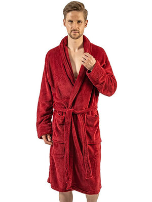 Wanted dressing gown Red