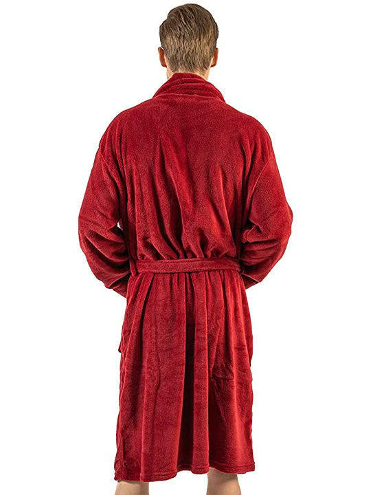 Wanted dressing gown Red