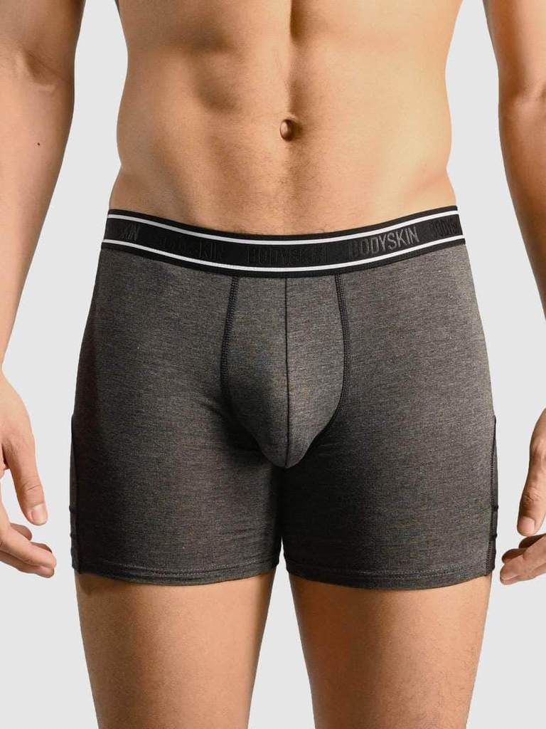Boxer Bodyskin Shade noir et blanc