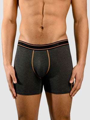 Boxer Bodyskin Shade charcoal et orange