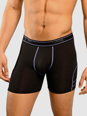 Boxer Bodyskin Shade noir et violet