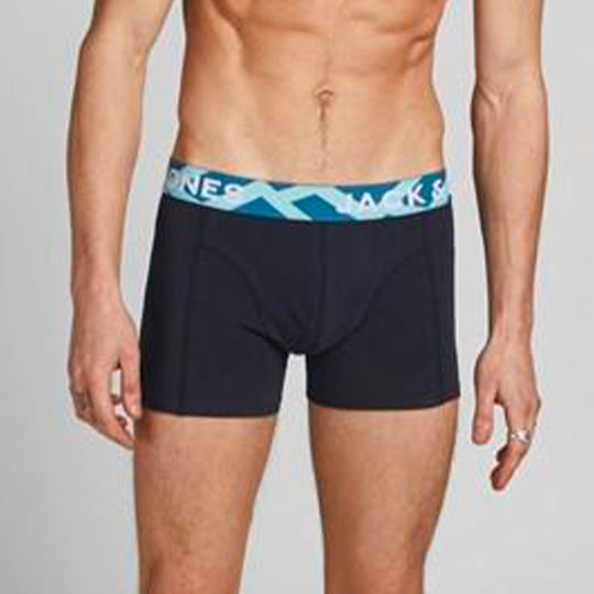 Boxer trunks Jack &amp; Jones George black and blue