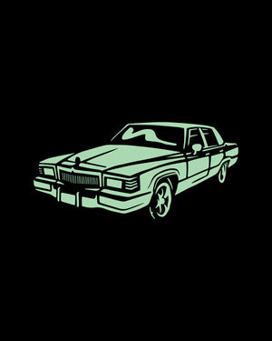 T-shirt Phoque Apparel noir Lets Go
