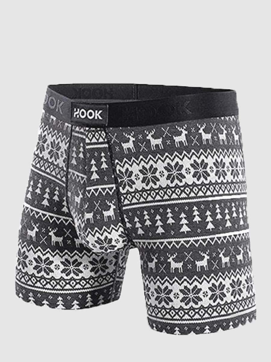 Boxer Hook Underwear gris édition hiver