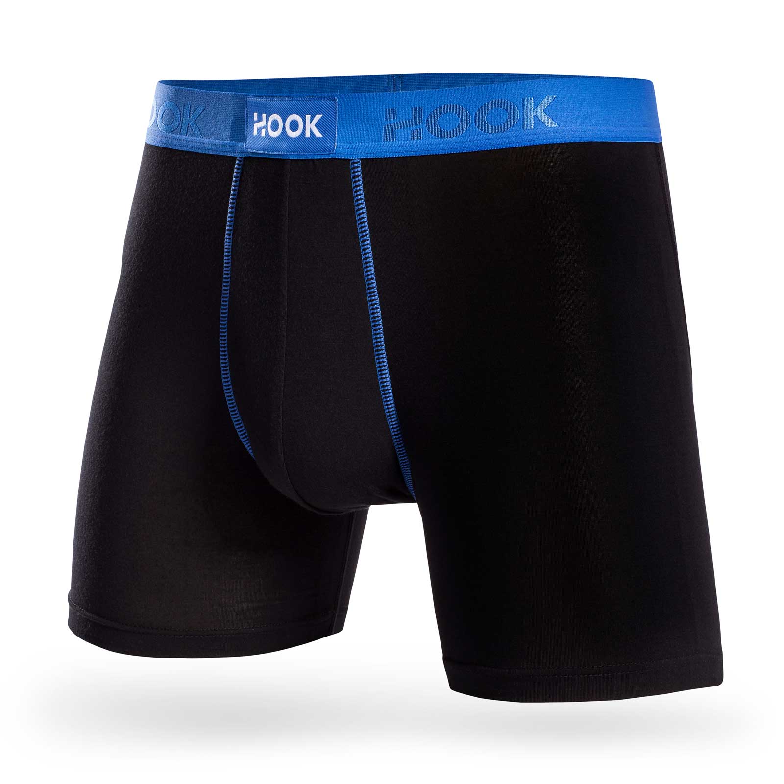 Boxer Hook Underwear Feel noir et bleu