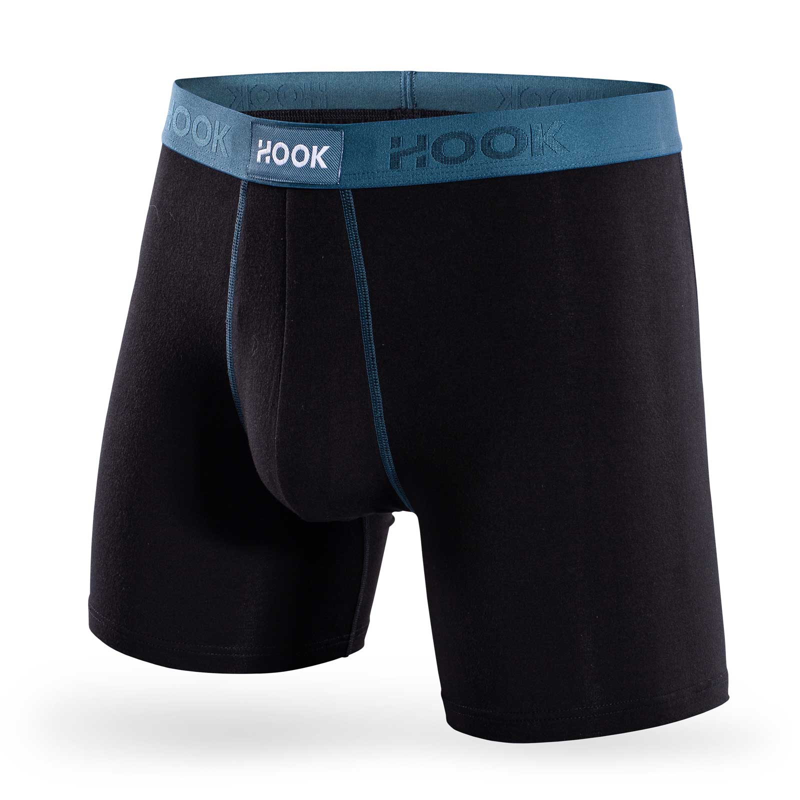 Boxer Hook Underwear Feel noir et vert