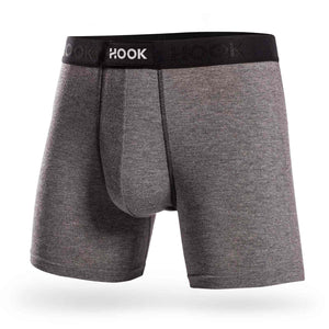 Boxer Hook Underwear Feel gris et noir