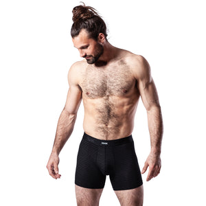 Boxer Hook Underwear Feel bleu avec lignes