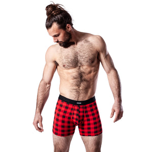Boxer Hook Underwear Feel Sugar Shack rouge
