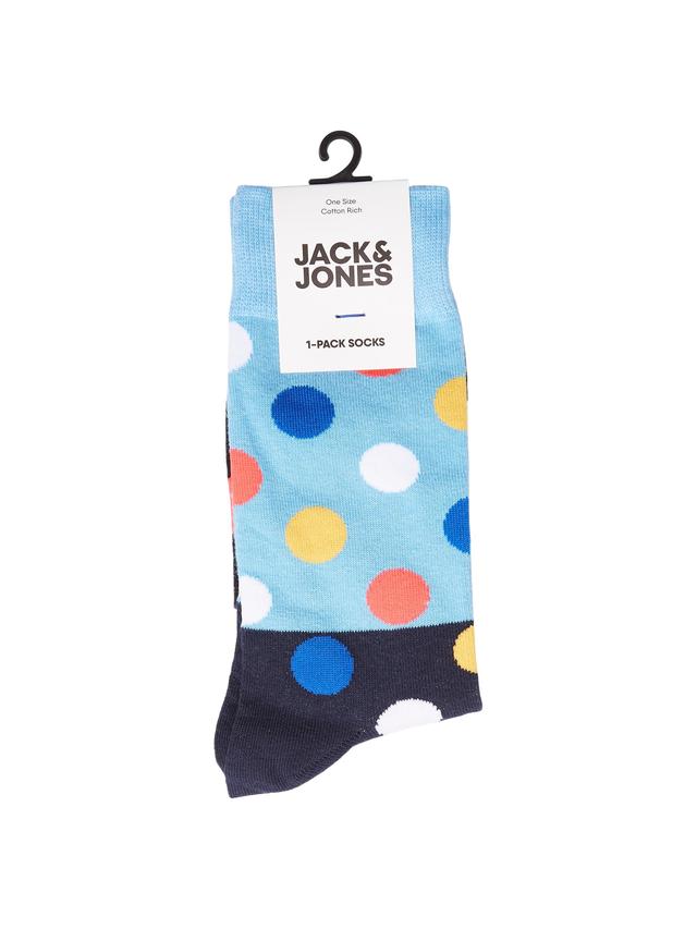 Paire de chaussettes Jack & Jones Block Dot Blue