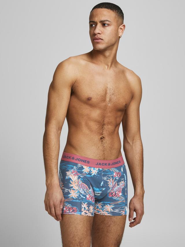 Boxer court Jack & Jones Tropic Pineapple Ensign blue