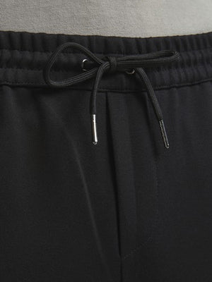 Pantalon de coton ouaté Jack & Jones Will noir