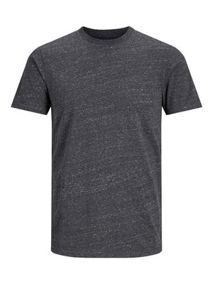 T-shirt Jack & Jones grey melange col rond