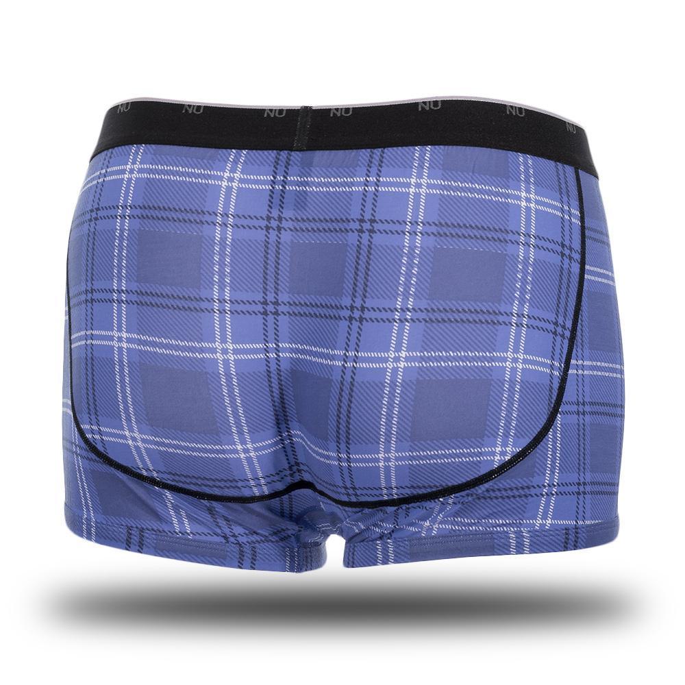 Nu Athletic - Trunk : Check Blue