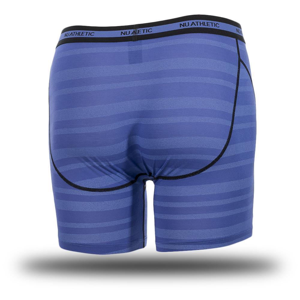 Boxer Nu Athlétique bleu