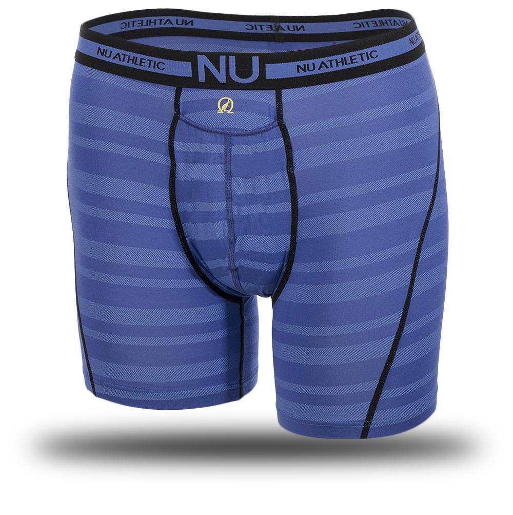 Boxer Nu Athlétique bleu