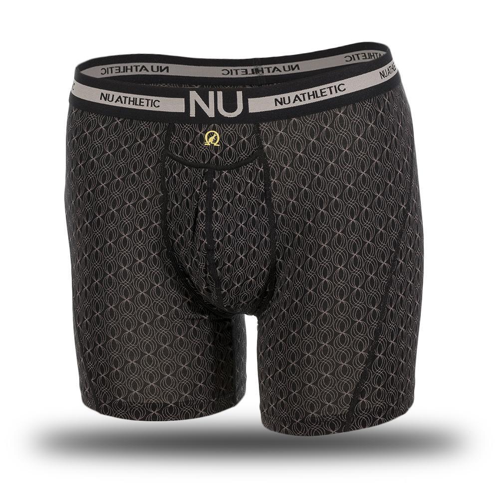 Boxer Nu Athlétique Crazy 8 noir