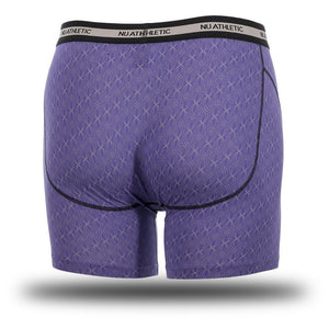 Boxer Nu Athlétique Crazy 8 violet