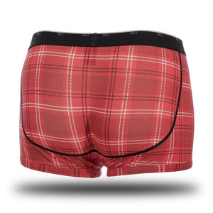 Nu Athletic - Trunk : Check Red