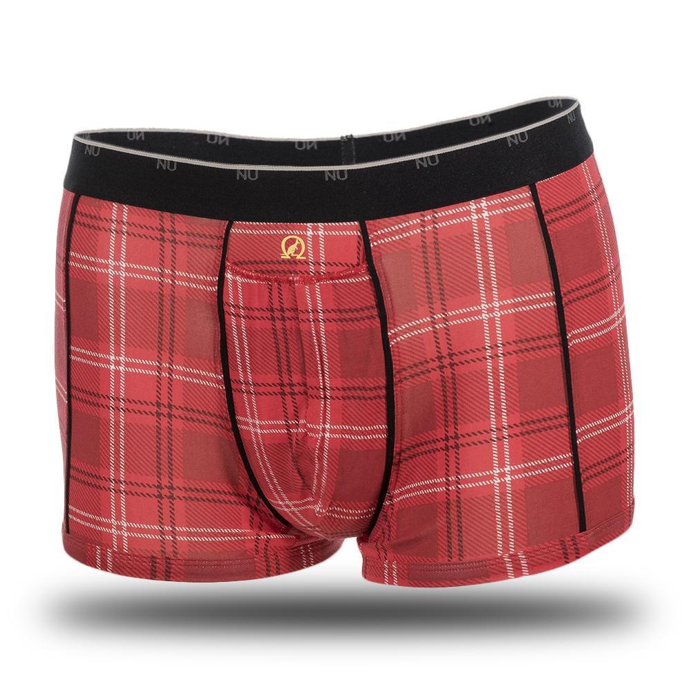 Nu Athletic - Trunk : Check Red