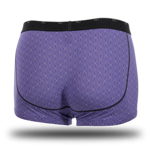 Boxer court Nu Athlétique Crazy 8 mauve