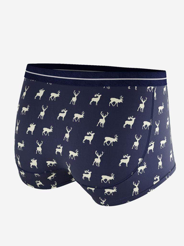 Boxer court Nu Athlétique Orignaux marine