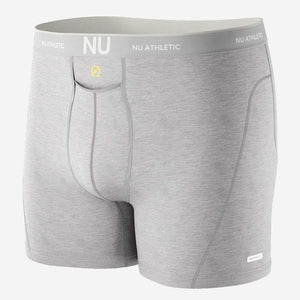 Pale gray Athletic Naked Boxer