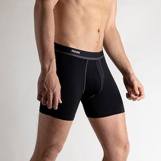 Boxer Feel : Solid All Black
