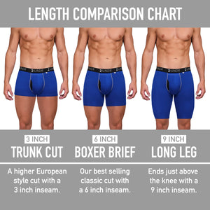 2Undr - Swing Shift Boxer Brief : Time Navy