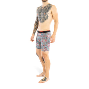 Boxer BN3TH Classic Print Tapestry Heather