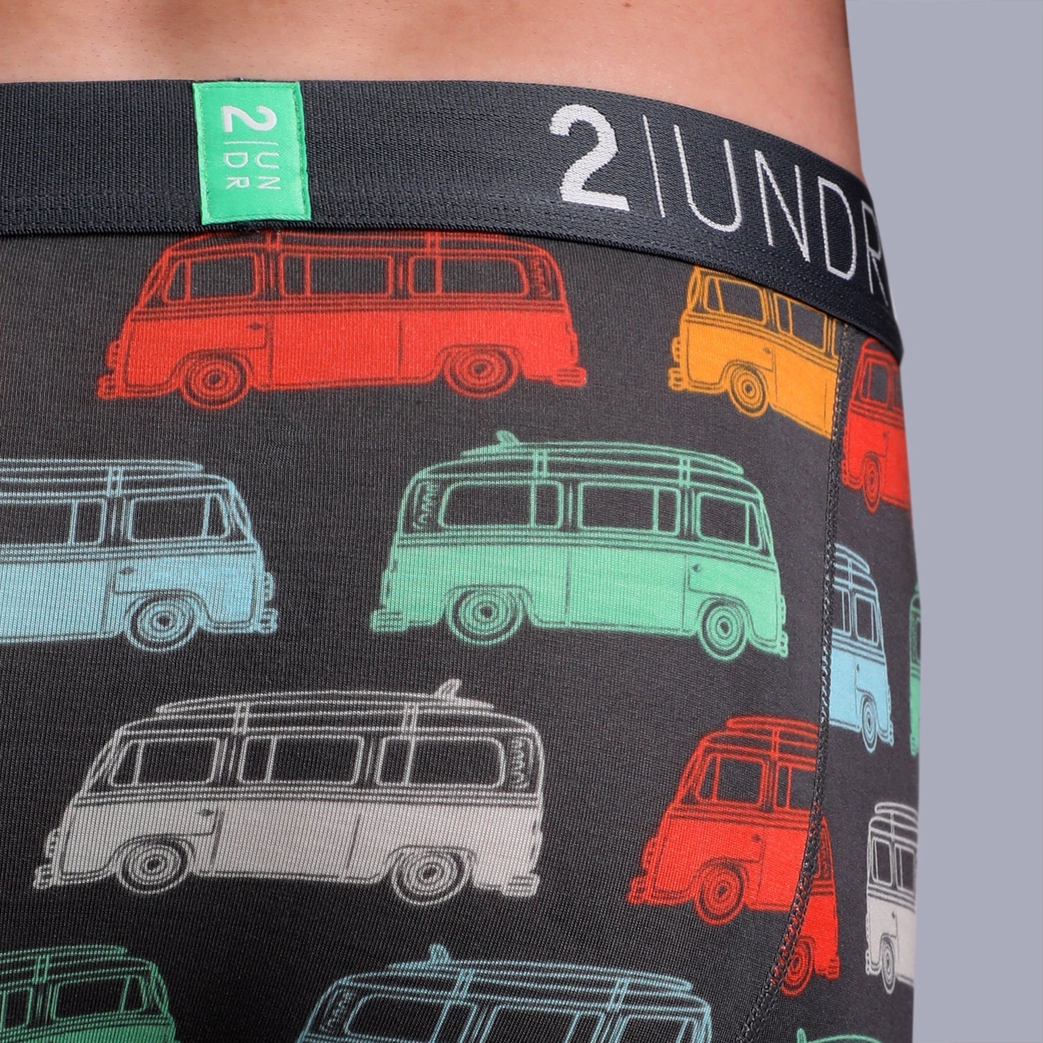 2Undr - Swing Shift Boxer Brief : Surf Bus