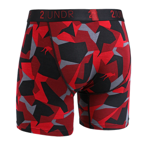 2Undr - Swing Shift Boxer Brief : Fire Camo