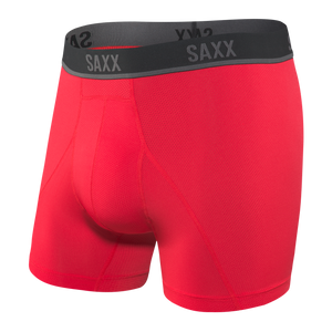 Boxer Saxx Kinetic L-C Mesh BB Red