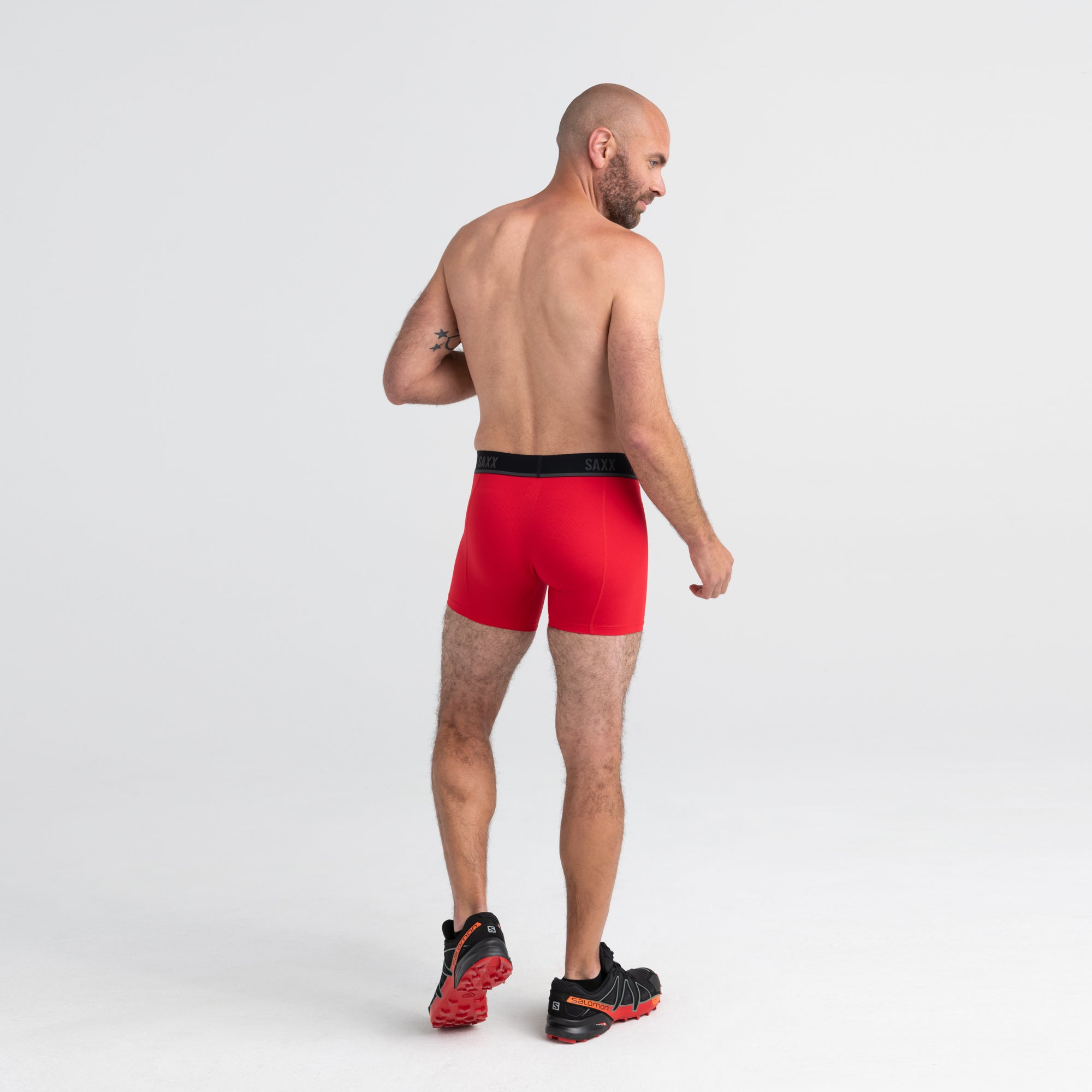 Boxer Saxx Kinetic L-C Mesh BB Red