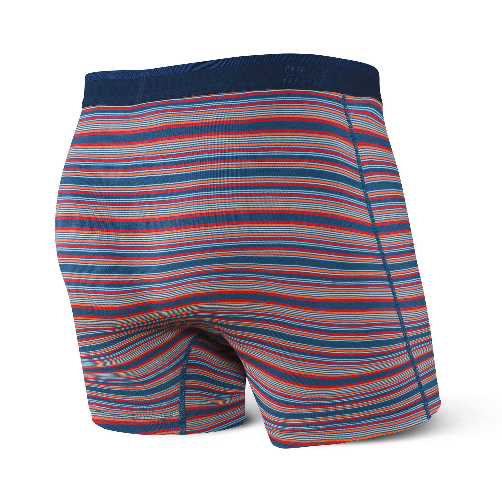 Boxer Saxx Platinum Blue Mirage Stripe avec ouverture