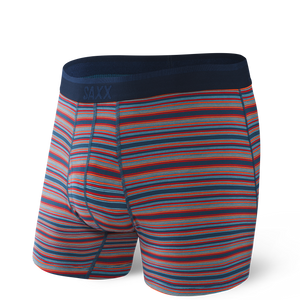 Boxer Saxx Platinum Blue Mirage Stripe avec ouverture