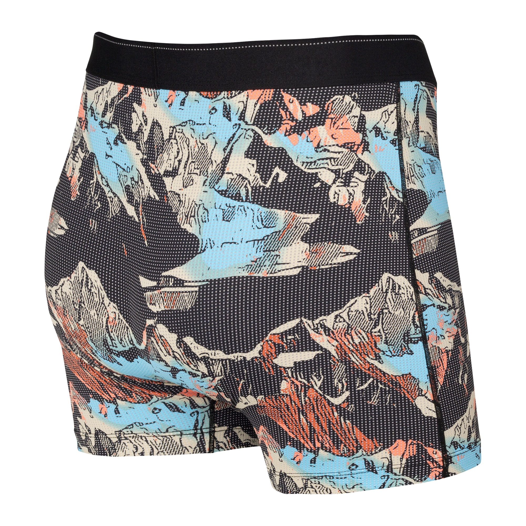 Boxer Saxx Quest Fly black mountainscape