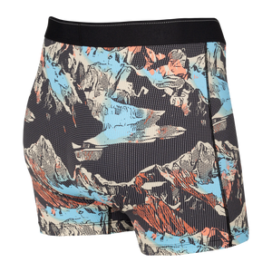 Boxer Saxx Quest Fly black mountainscape