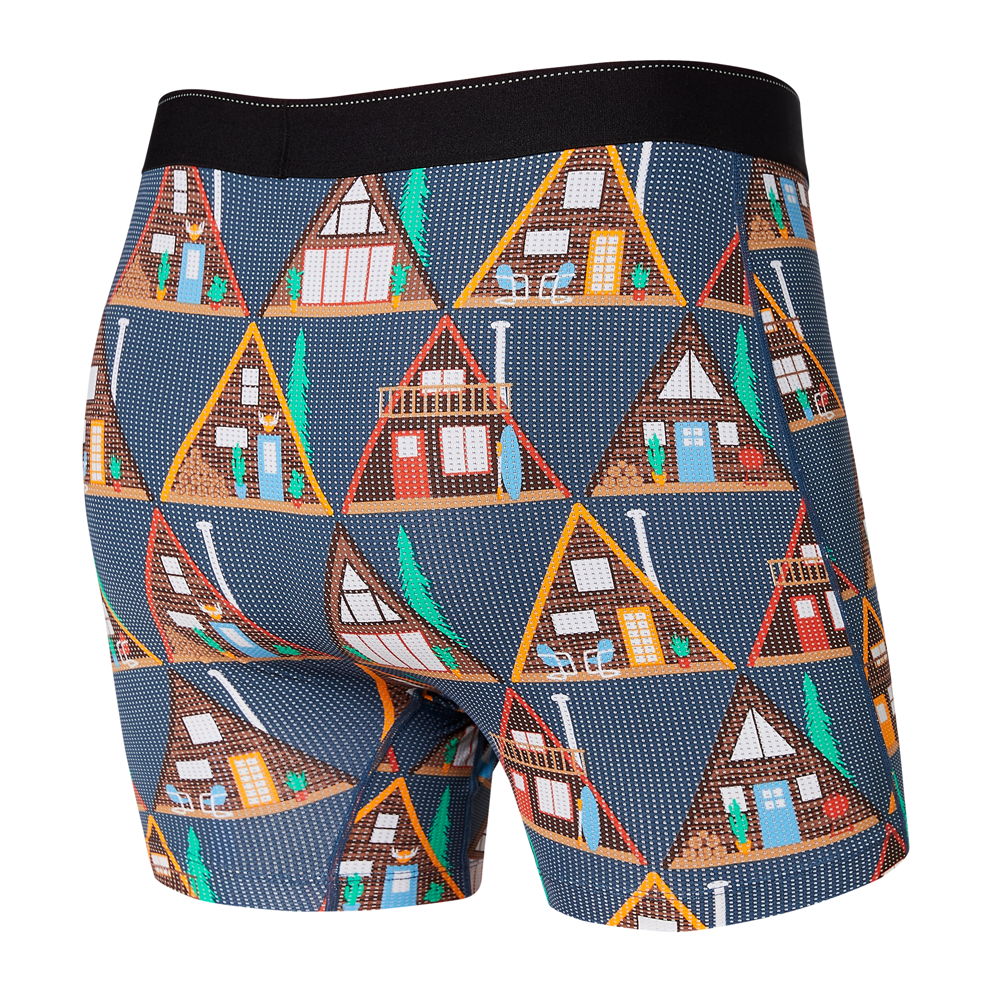 Boxer Saxx Quest Fly Dark Denim A Ok Frame