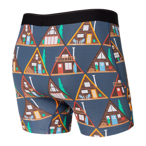 Boxer Saxx Quest Fly Dark Denim A Ok Frame