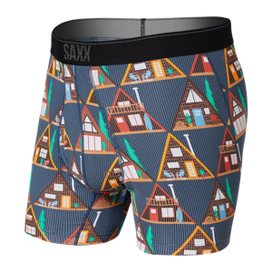 Boxer Saxx Quest Fly Dark Denim A Ok Frame