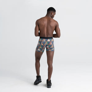Boxer Saxx Quest Fly Dark Denim A Ok Frame