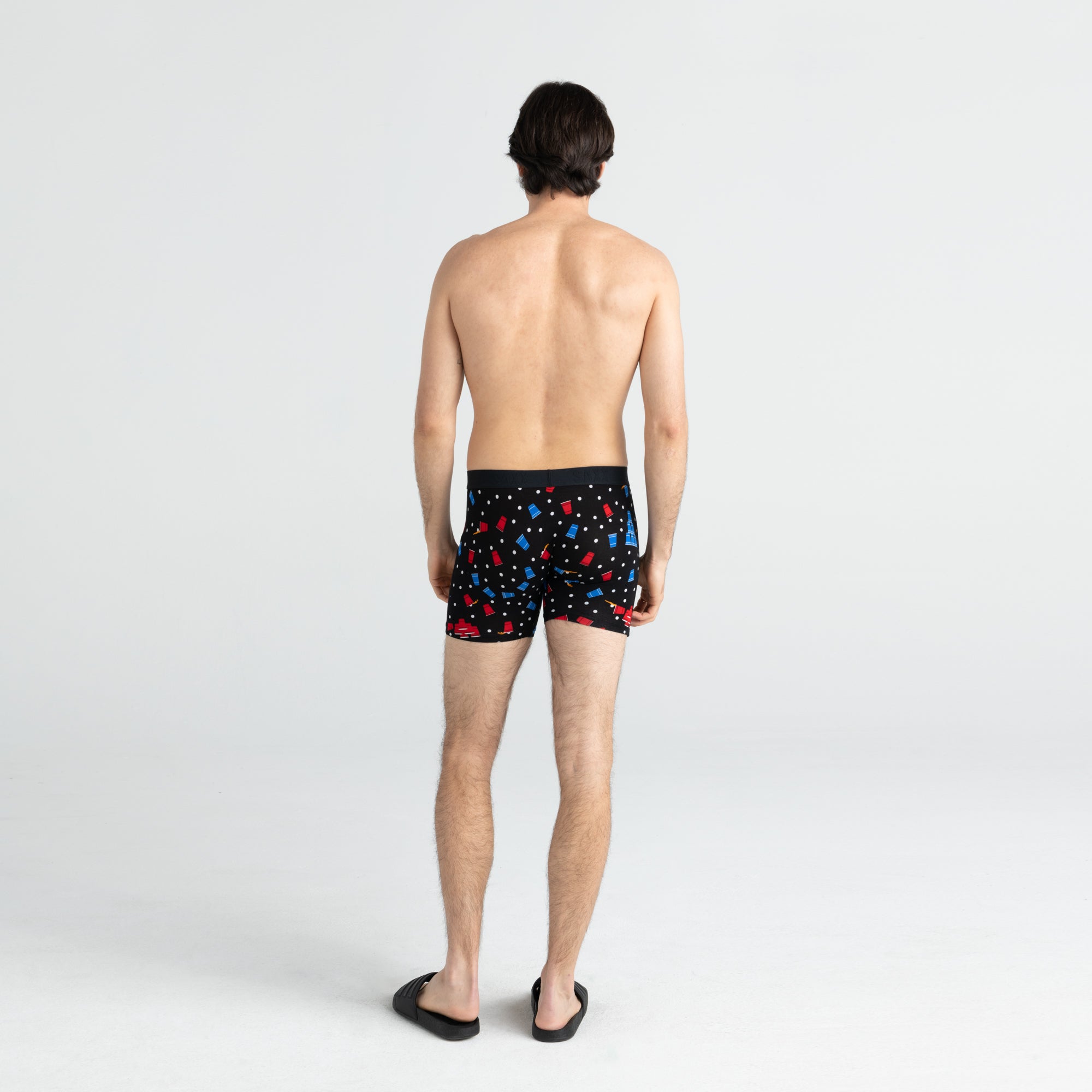 Boxer Saxx Vibe Black Beer Champs