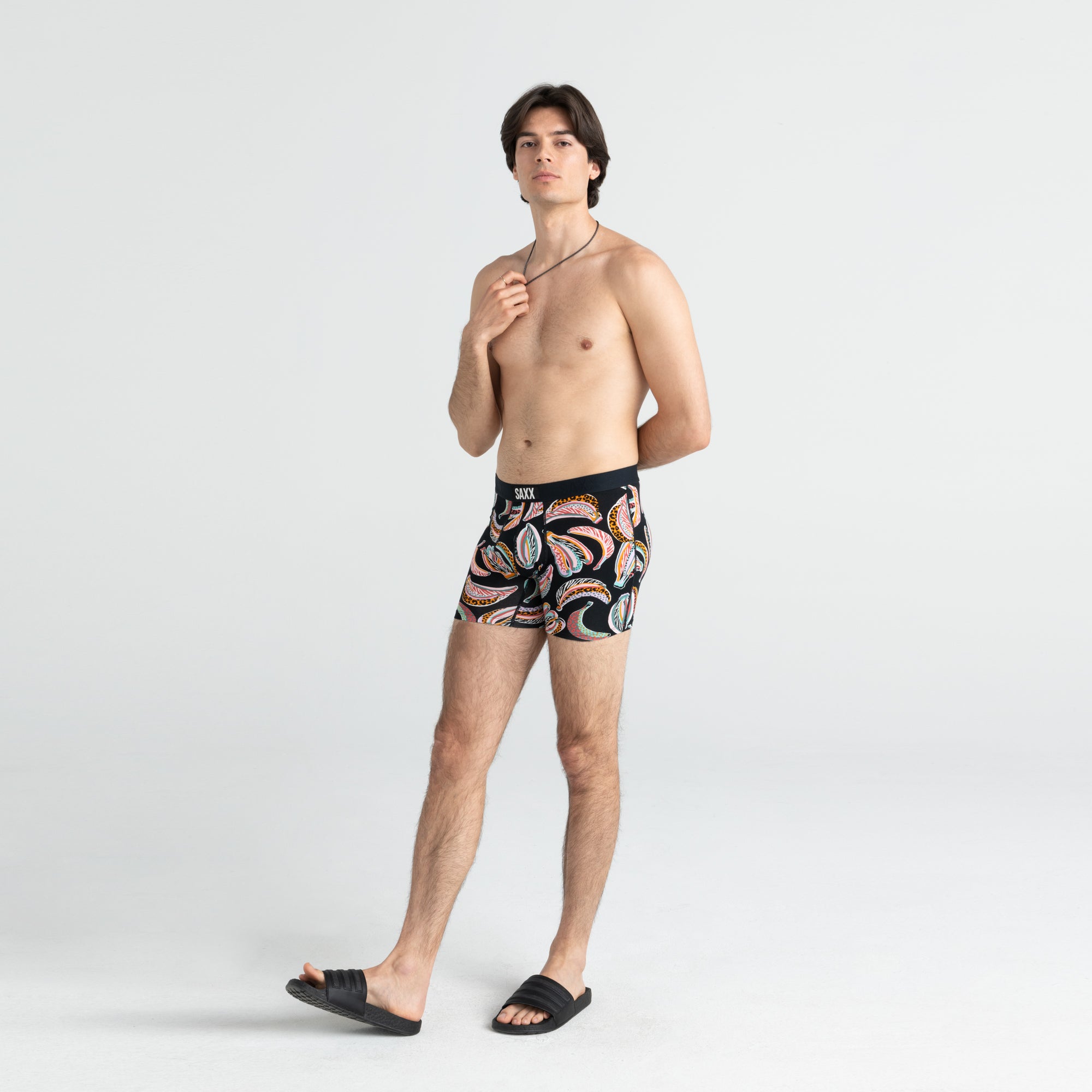 Boxer Saxx Vibe Gone Bananas Black