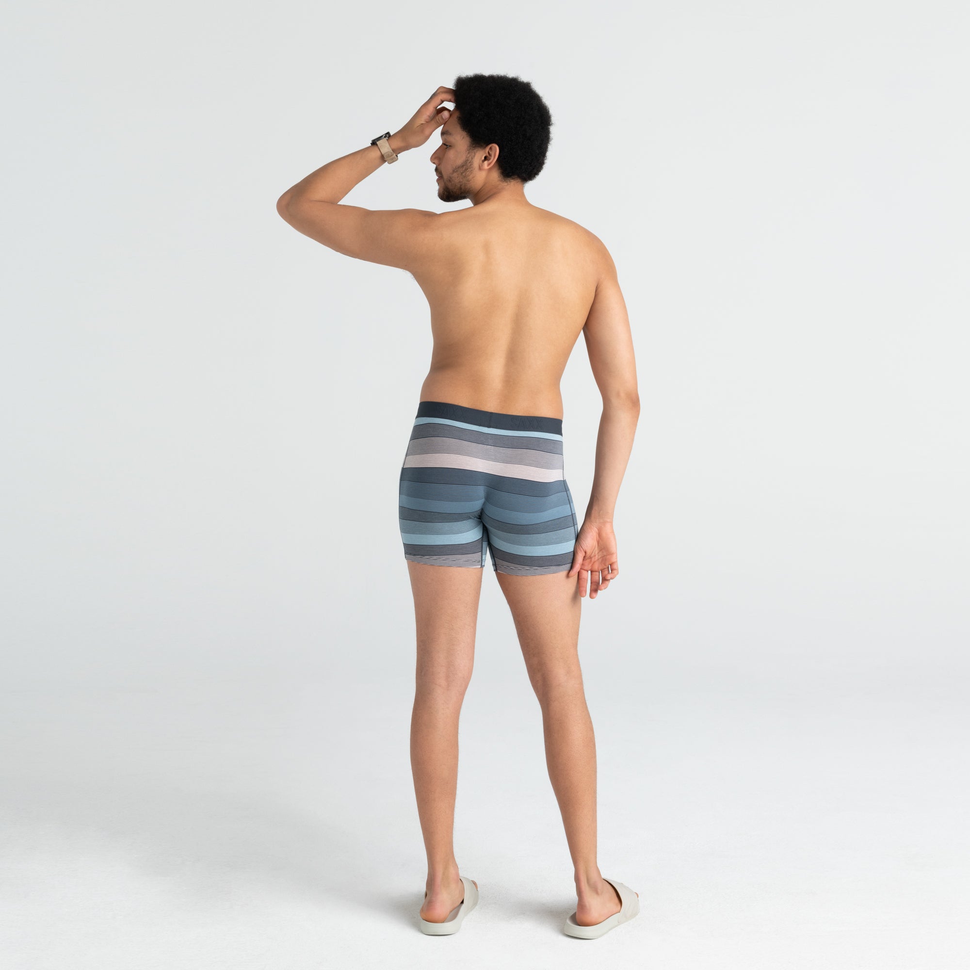 Boxer Saxx Vibe Hazy Stripe