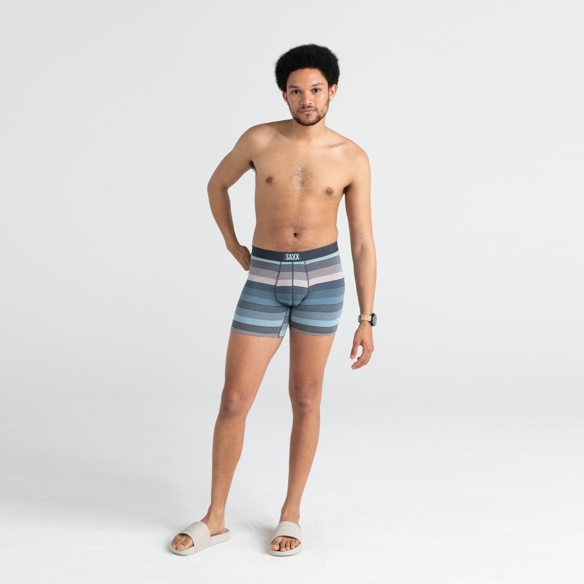 Boxer Saxx Vibe Hazy Stripe