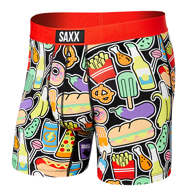 Boxer Saxx Vibe Sticker Snack Multi