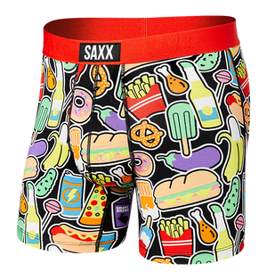 Boxer Saxx Vibe Sticker Snack Multi
