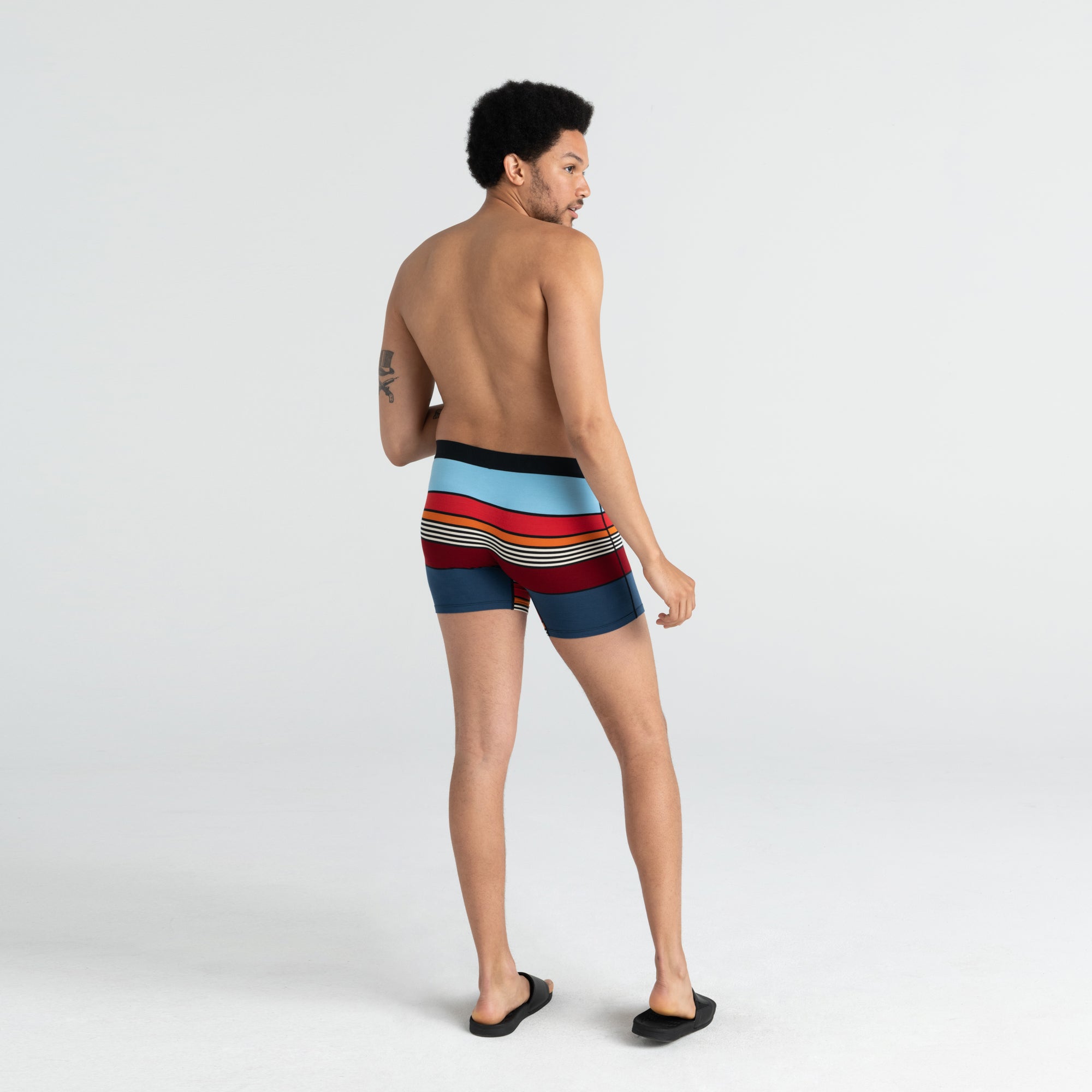 Boxer Saxx Vibe Navy Super Stripe